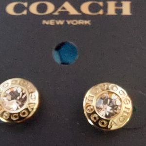 Coach earrings